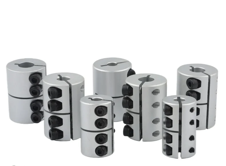 Engraving machine coupling stepper motor screw connector aluminum alloy variable diameter coupling
