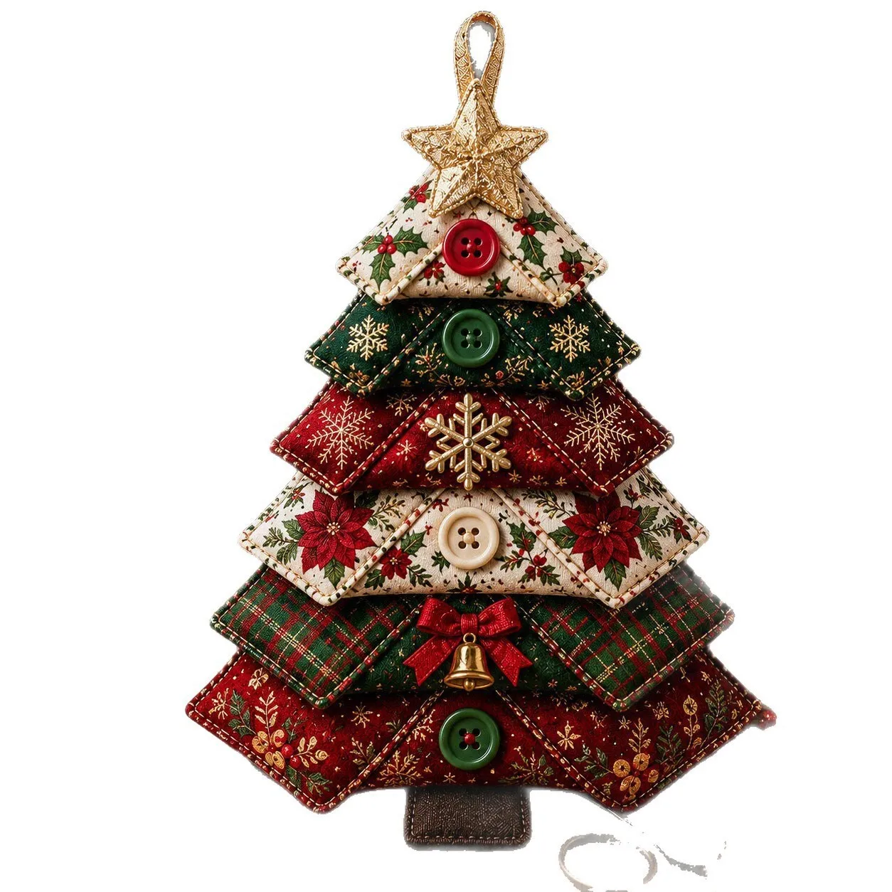 Layered Fabric Tree Kit 6