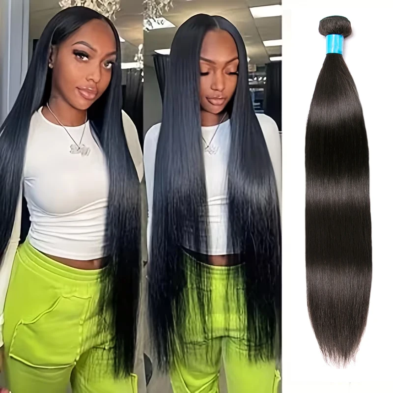 

Geeta Bone Straight Bundles 100% Human Hair Bundle 30 32 Inch Remy Hair 1/2 Pcs Bundle Brazilian Straight Human Hair Extension