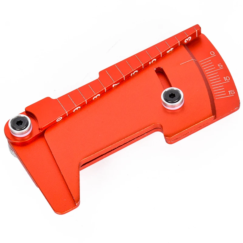 PYFORE Metall-Aluminium-Legierung Einstelllineal für 1/10 RC Modell Touring Car Drift Racing Werkzeuge YOKOMO HSP Tamiya MST – Detail 9