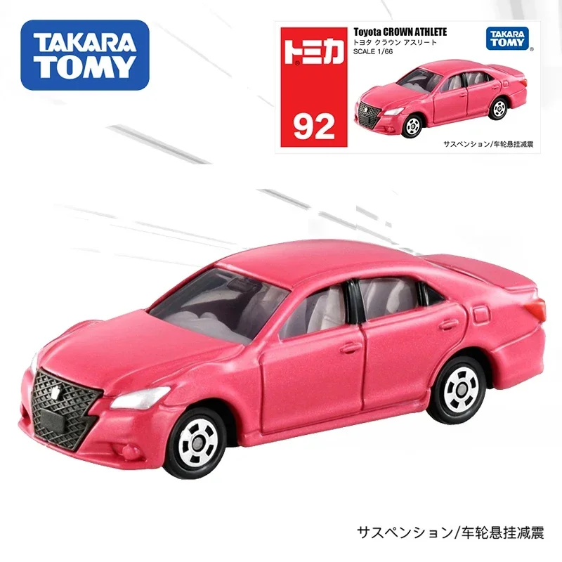 TAKARA TOMY simulation alloy die cast car model Boy Toy Car No. 92 Crown Sedan Sports car, holiday gift for boys