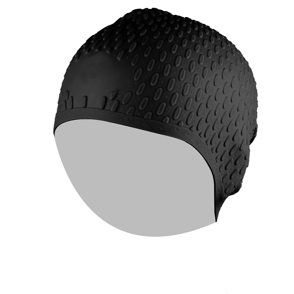 Siliconen zwemkap, waterdicht, unisex, flexibel, waterdichte hoofdbedekking voor volwassenen