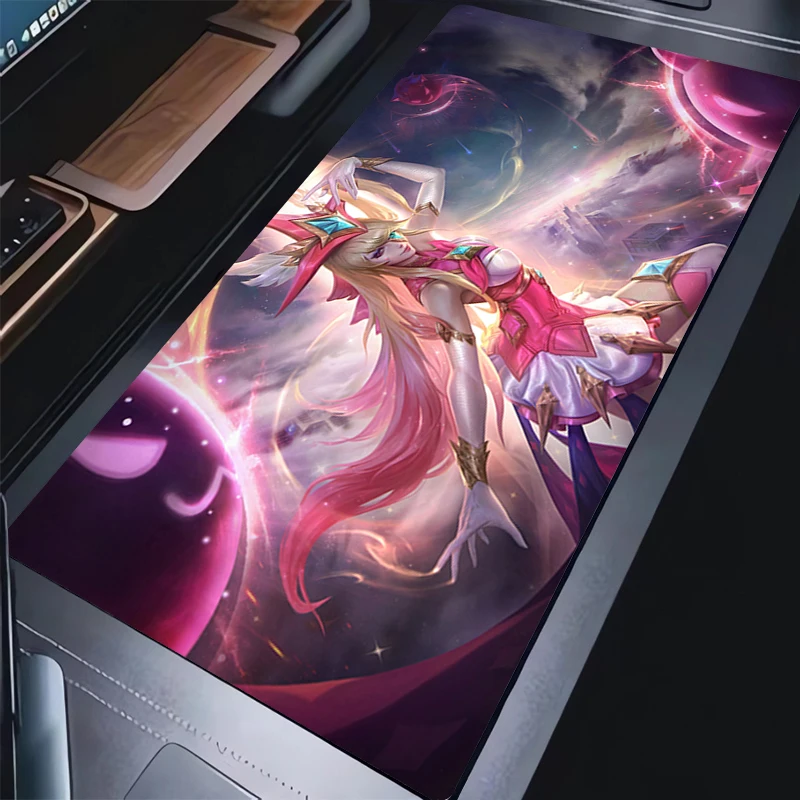 

Mouse Pad L-league of Legends Syndra notbook gamer Large Keyboard NonSlip Rubber Computer Carpet Desk Mat PC Gamer HD MousePad