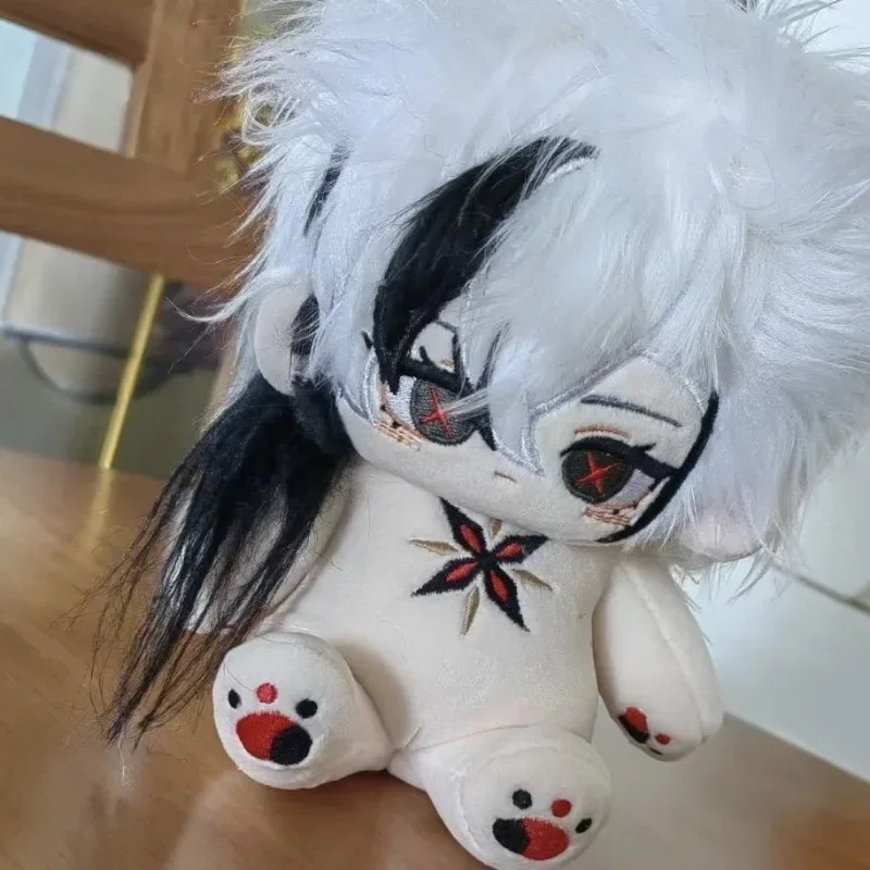 20cm アニメゲーム 原神 カワイイ コスプレ ぬいぐるみ ボディ スケルトン入り アルレッキーノ ソフトぬいぐるみ モデル おもちゃ フィギュア ファン ギフト