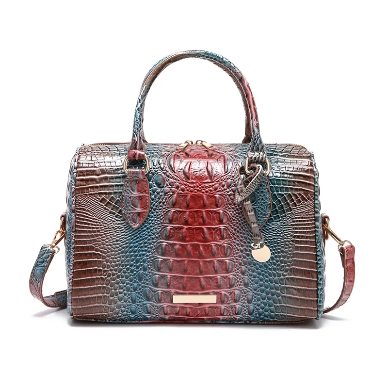 XMESSUN New Trendy Crocodile Pattern Handbag For Women,Europe and America Fashion Design Female Shoulder Crossbody Commuter Bag