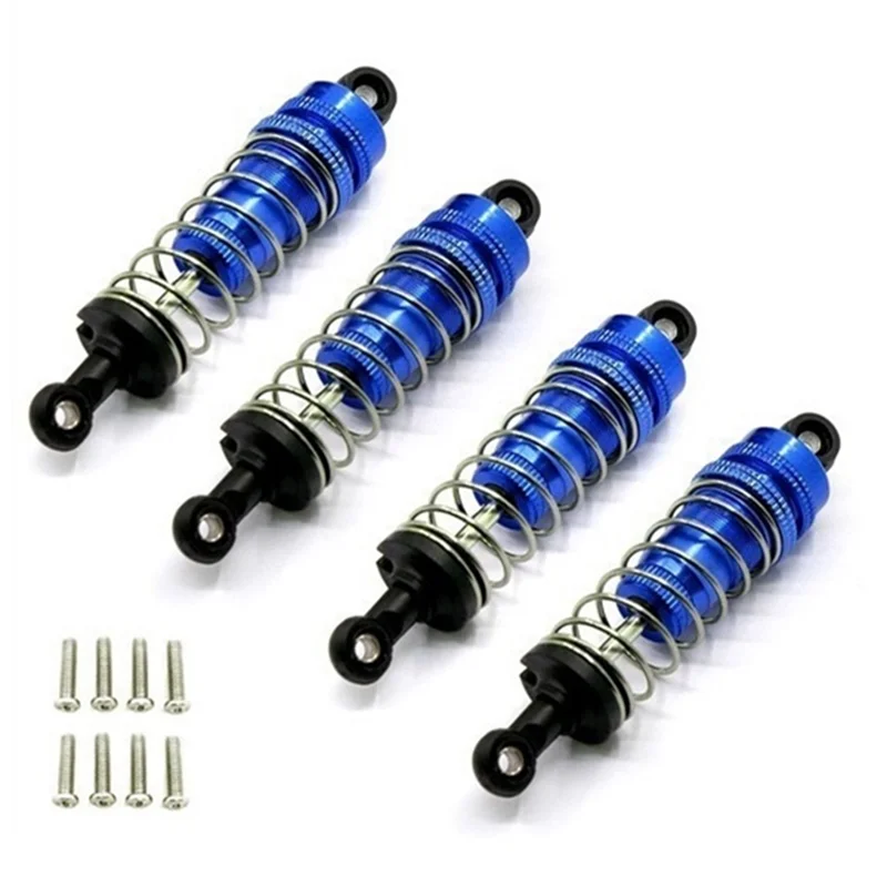 4Pcs Metal Shock Absorber Damper for HBX 16889 16889A 16890 16890A SG1601 SG1602 1/16 RC Car Upgrade Parts Accessories,2