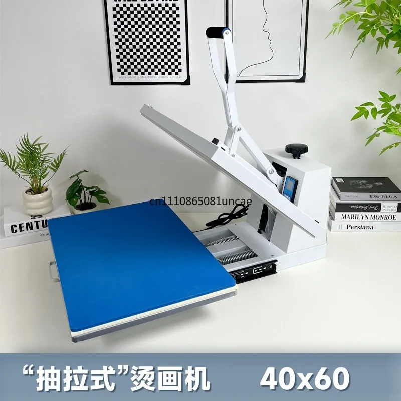 4060CM Heat Press Machine Small Sublimation Printer for Clothing Banner Foam Bronzing Hot Drilling