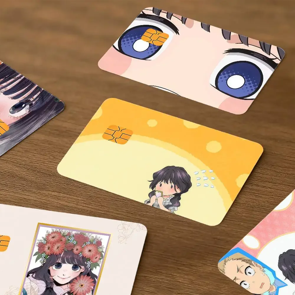 Kawaii Waguri Kaoruko Bank Card Sticker Film Skin Cover For Debit Credit Bank Cardultra-Thin And Fade-Resistant