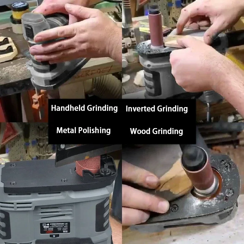 

Shaft Sander Machine Special-shaped Polishing Sand Column Machine Curved Sander Belt Sander Woodworking Arc Polishing Machine