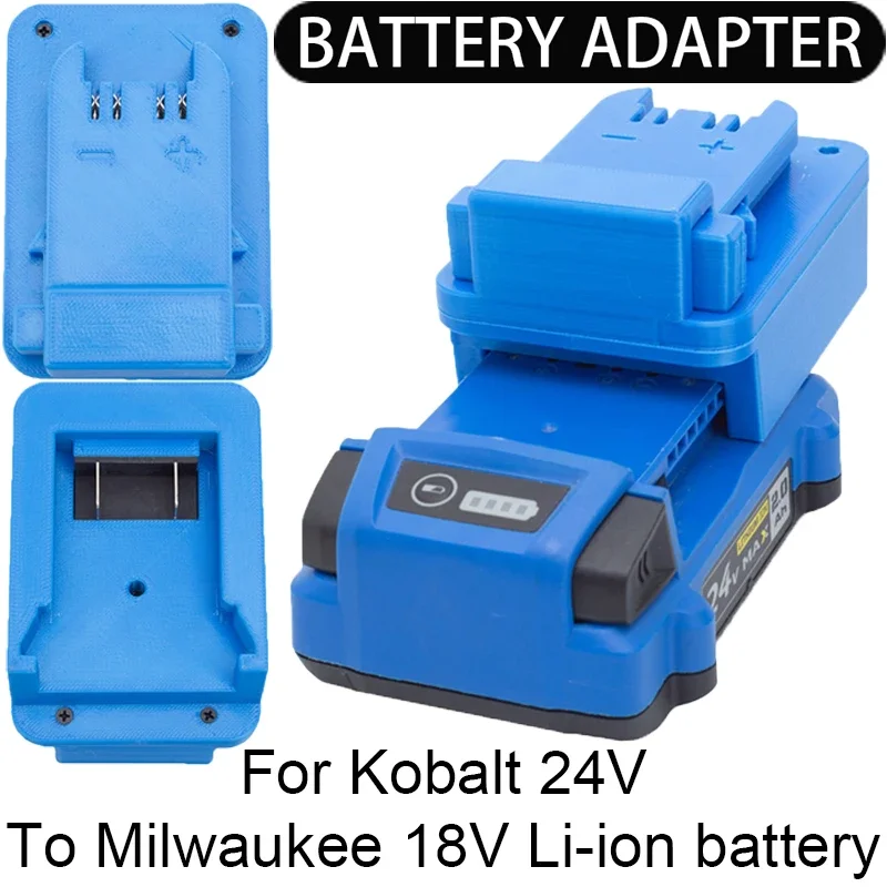 

Battery Adapter/Converter for Milwaukee 18V Li-Ion tools to Kobalt 24V Li-Ion Battery Adapter Power Tool Accessories