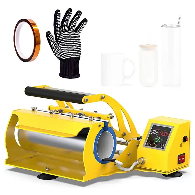 30oz heat transfer printing machine 27CM cup printing pattern machine 11oz 15oz 20oz universal straight tube cup baking machine