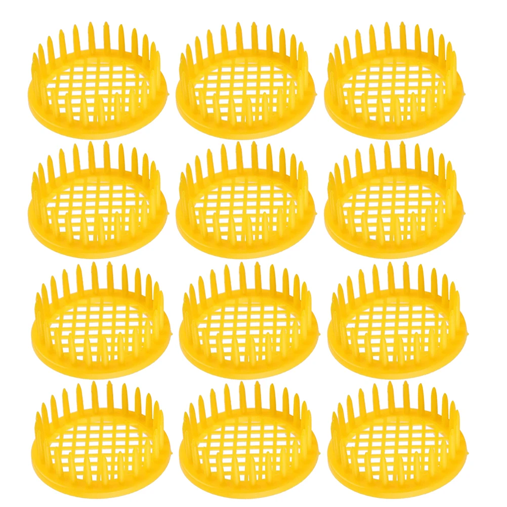 

18 Pcs Quarantine Cage Plastic Protector Beekeeping Tool Catching Container Breeding Box Supplies Equipment
