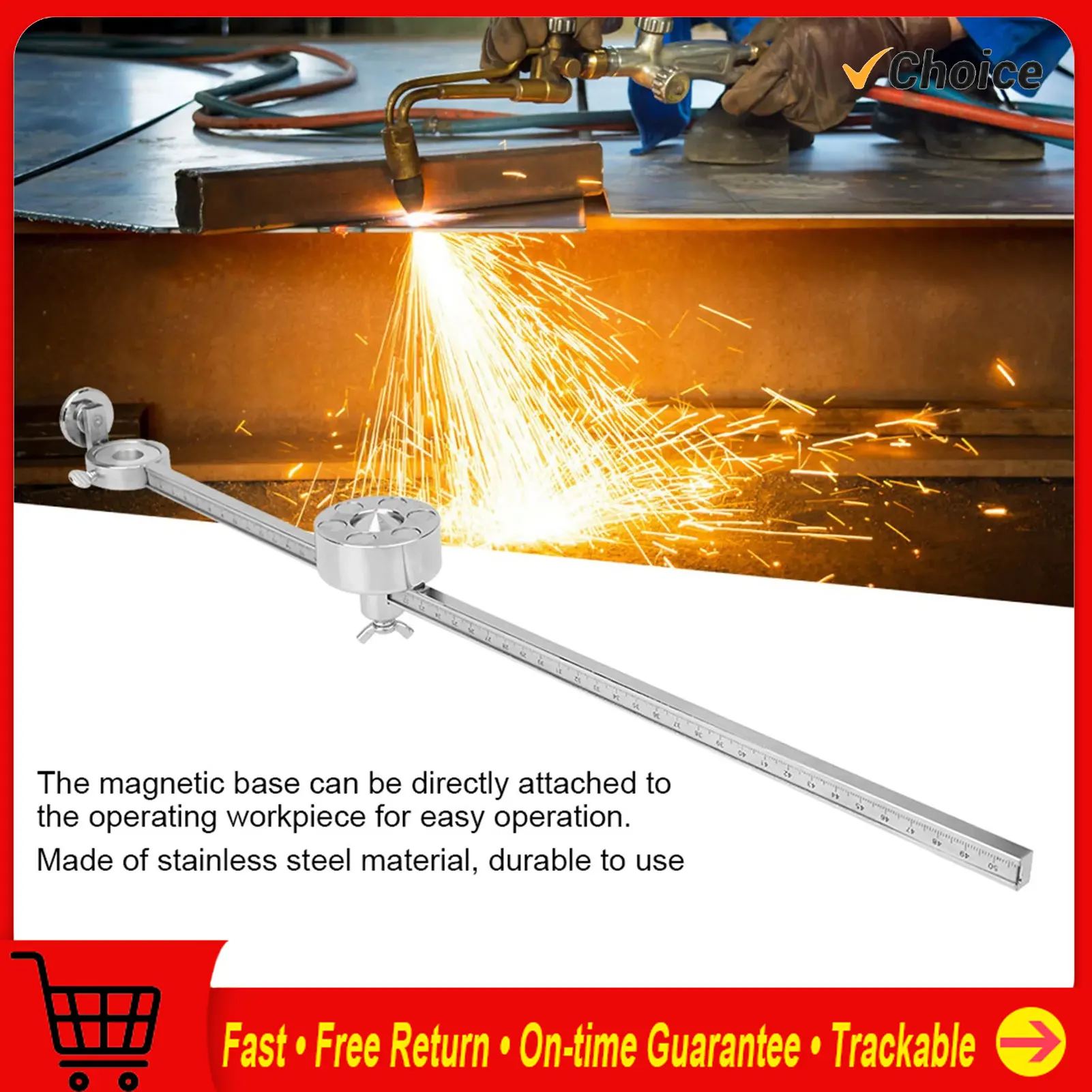 

Welding Cutting Torch Convenient High Precision Easy Stainless Steel Cutting Torch Widely Used for Cutting Locating