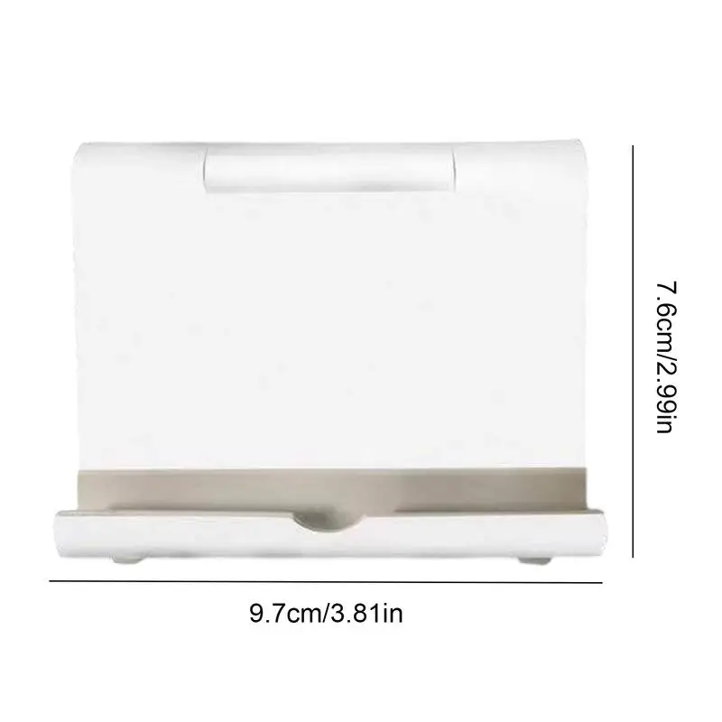 plastic flexibele opvouwbare mobiele telefoon tablet bureau standaard houder smartphone mobiele telefoon beugel voor mobiele telefoon standaard
