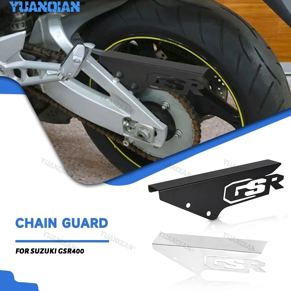 

For SUZUKI GSR400 GSR600 GSR 400 600 2006-2017 Motorcycle Sprocket Chain Guard Cover Motorbike Accessories Chainguard Protector