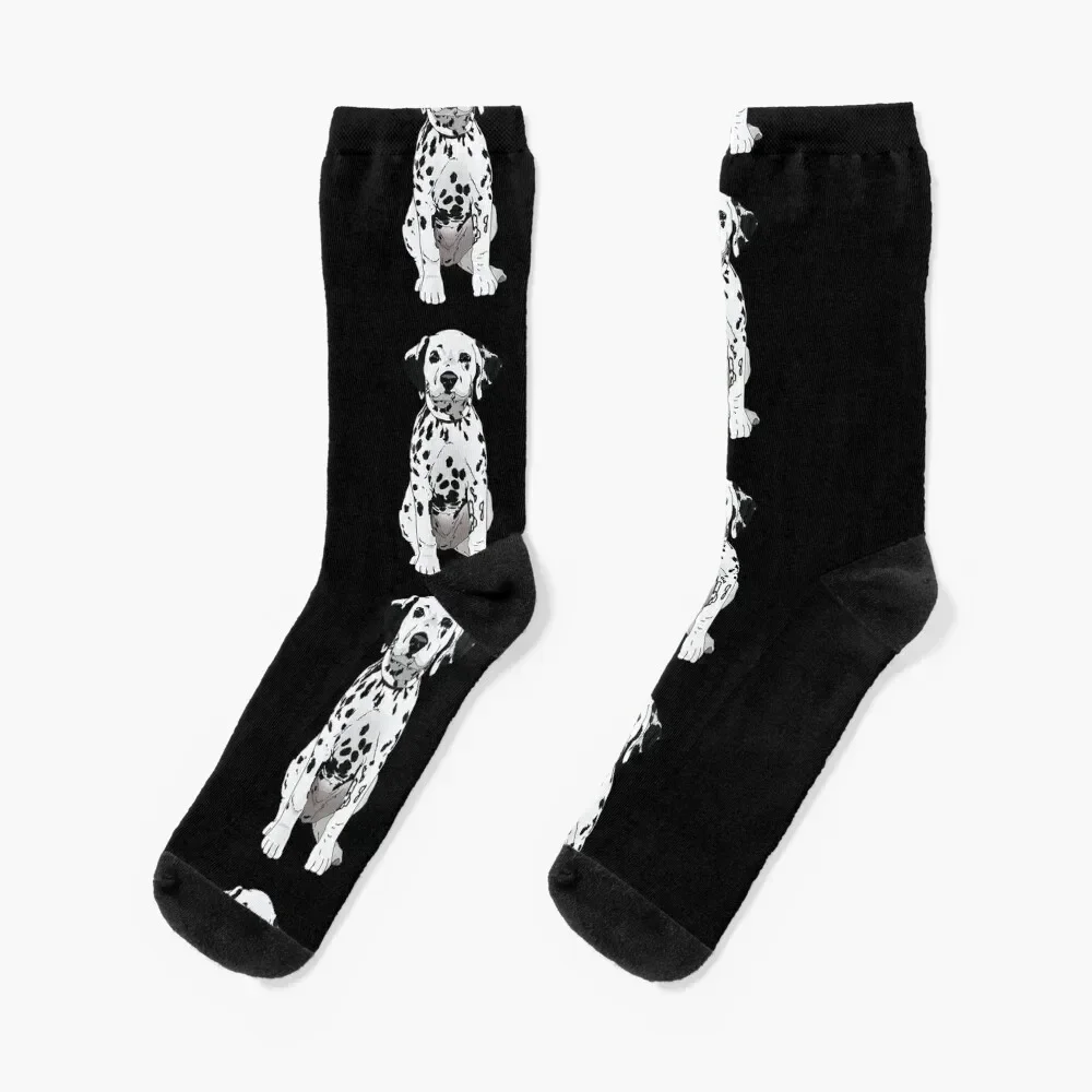 

Cute Dalmatian Socks halloween summer set snow Socks For Women Men's Stockings man anti-slip christmass gift Women Socks Men's