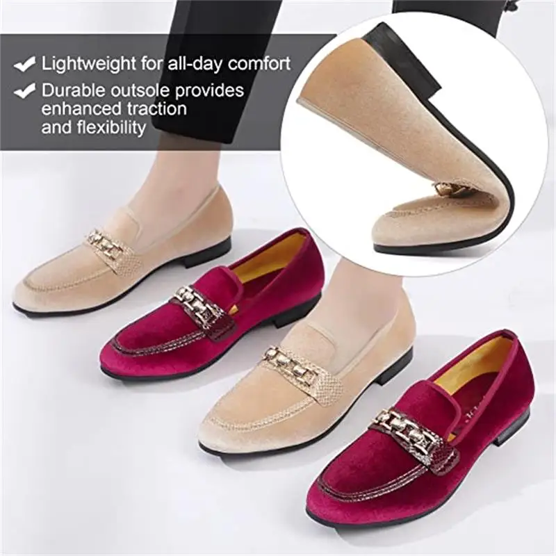 

2023 XQWFH Fashion Men Party And Wedding Handmade Loafers Velvet Shoes Men Dress Shoe