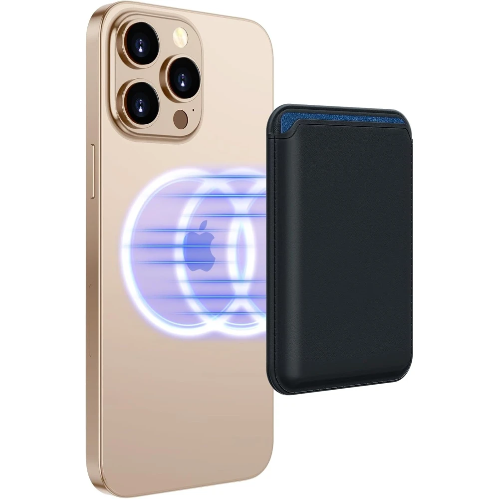 1PCS Magnetische Telefon Brieftasche Karte Halter Ständer Stick 3 Karte Halterung für iPhone 17/16/15/14/13/12 Brieftasche Leder Karte Zubehör