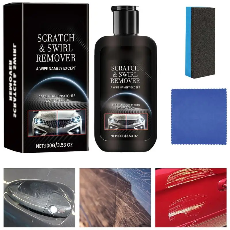 Scratch Repair For Vehicles Car Scratch Remover Car Detailing Car Scratch Repair Kit Repair Paste Car Scratch Eraser Paint