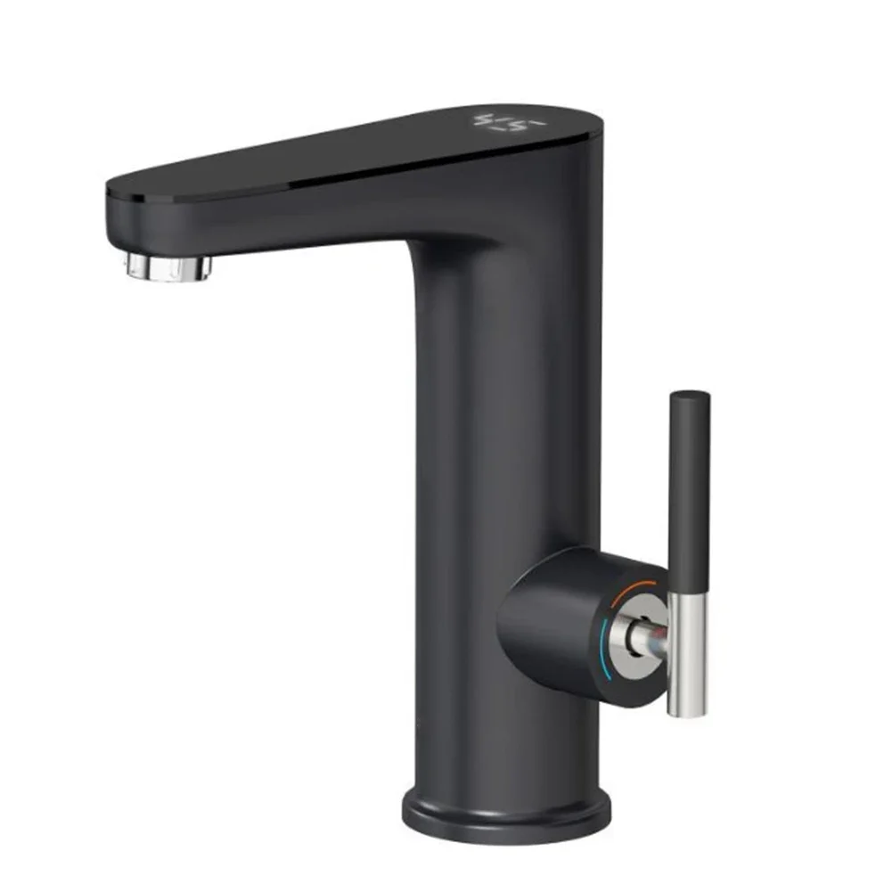 

Electric Faucet with For Instant Hot Water Functionality Digital Display and Enhanced Safety Features for Home Applications