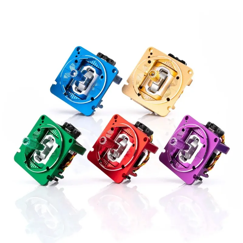 ​RadioMaster AG01 Full CNC Throttle Hall Gimbal Set 6 Colors Suit for TX16S MKII Series Radio Transmitter Remote Controller
