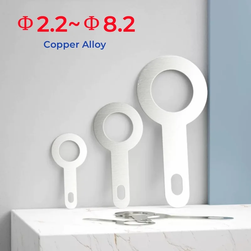 Φ2.2 Φ2.7 Φ3.2 Φ4.2 Φ5.2 Φ6.2 Φ8.2 Silver Plated Copper Single Head Soldering Terminal Circular Weld