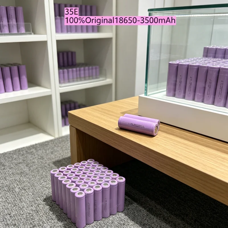 

Original 18650 3500mAh battery 3.7V lithium-ion rechargeable battery suitable for children's toy cars flashlight laser pointer