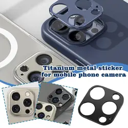 For IPhone 16 Pro Max Metal Camera Lens Protector For IPhone 16 Pro Alloy Back Lens Case No Glass Lens Cover Cap Accessorie U6N6
