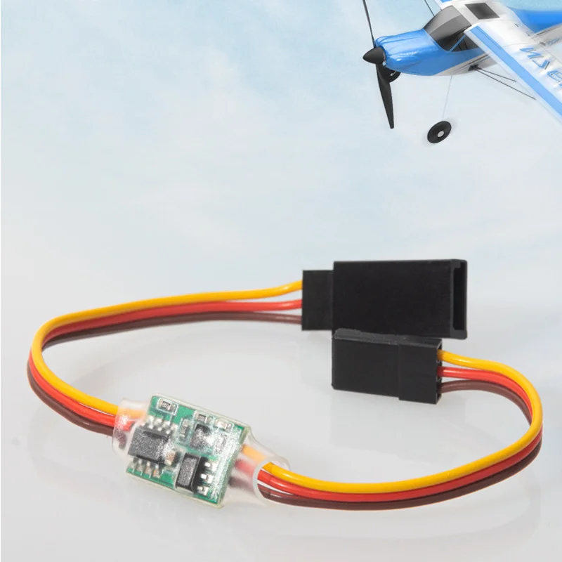 Support d'inverseur de Signal de Servo 3.6V-24V, haute tension Compatible avec tous les servos pour avion JR Futaba v-tail