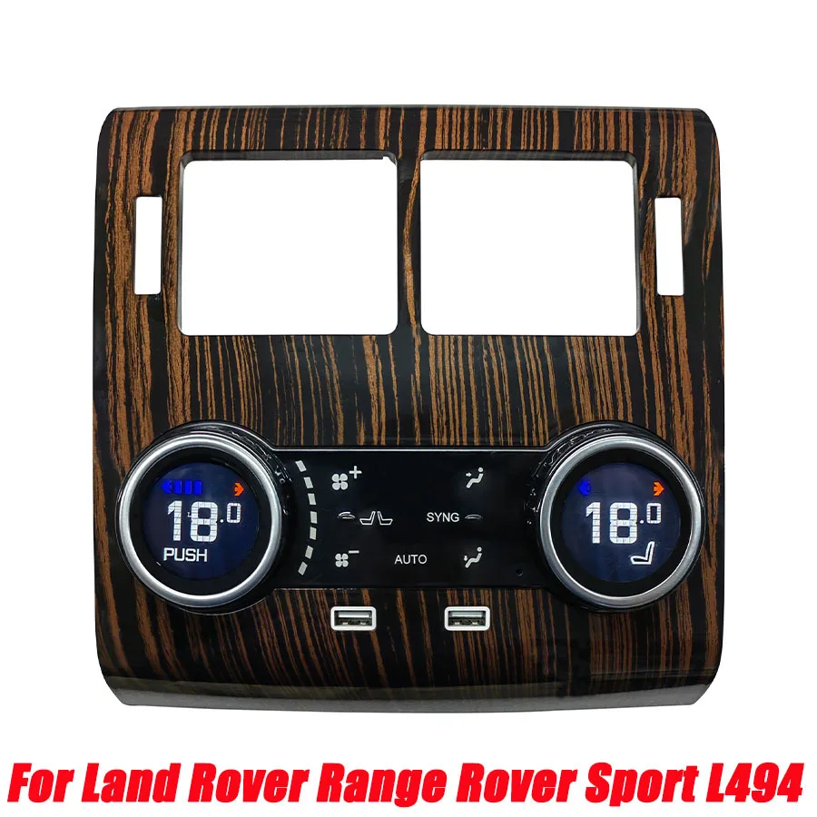 For Land Rover Range Rover Sport L494 Vogue L405 2013-2017 Car Rear Seat AC Board Panel Climate Control Screen Air Conditioner