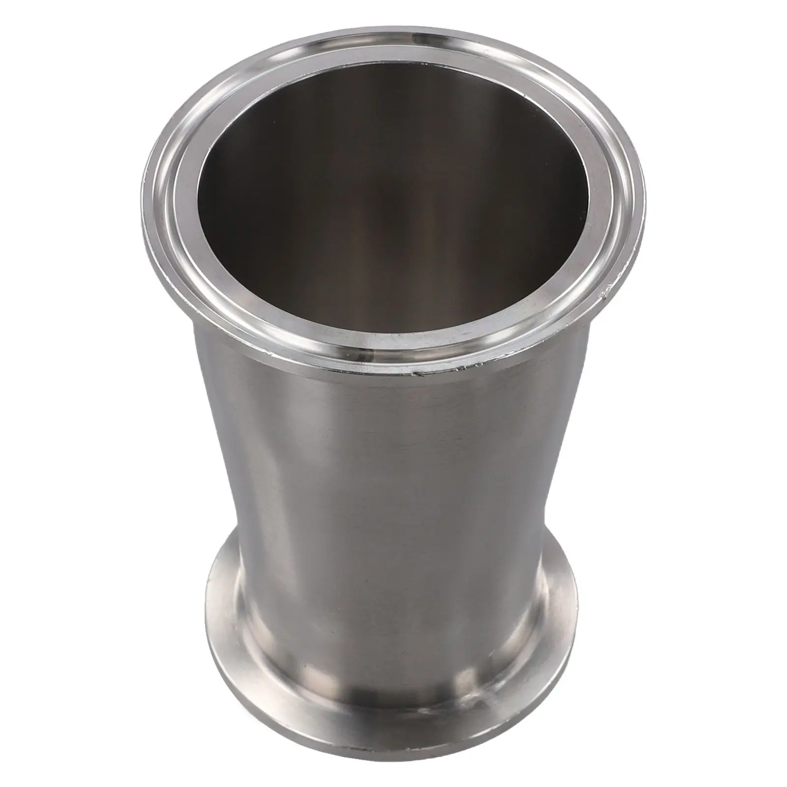 Sanitary Pipe Reducer Tri Clamp Ferrule Made of 304 Stainless Steel Suitable for High Pressure Water and Oil Systems