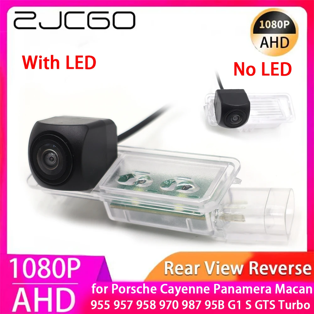 

ZJCGO AHD 1080P Parking Back up Car Rear View Camera for Porsche Cayenne Panamera Macan 955 957 958 970 987 95B G1 S GTS Turbo