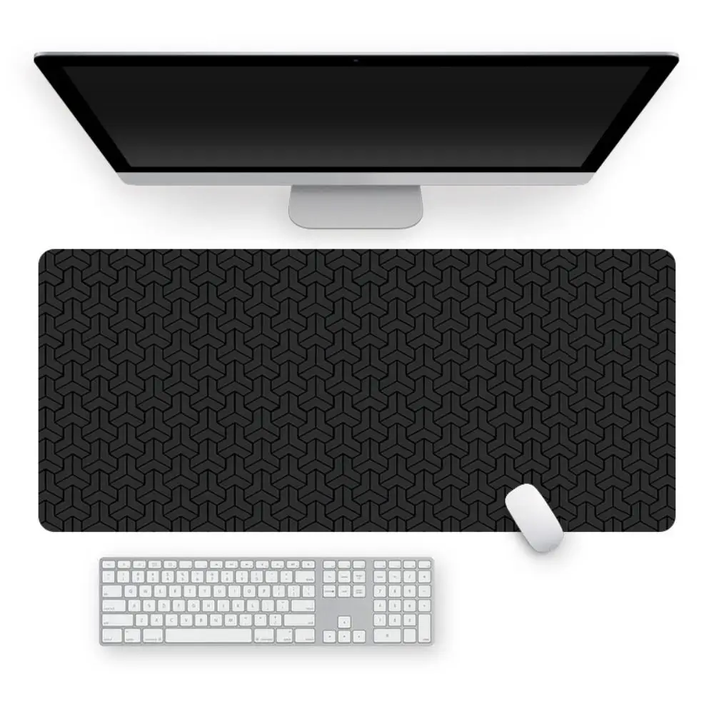 

Large Size Keyboard Mats Stitched Edge English Shortcut Keys Gaming Mouse Pad Smooth Extended Non-Slip Desk Mat Easy Clean