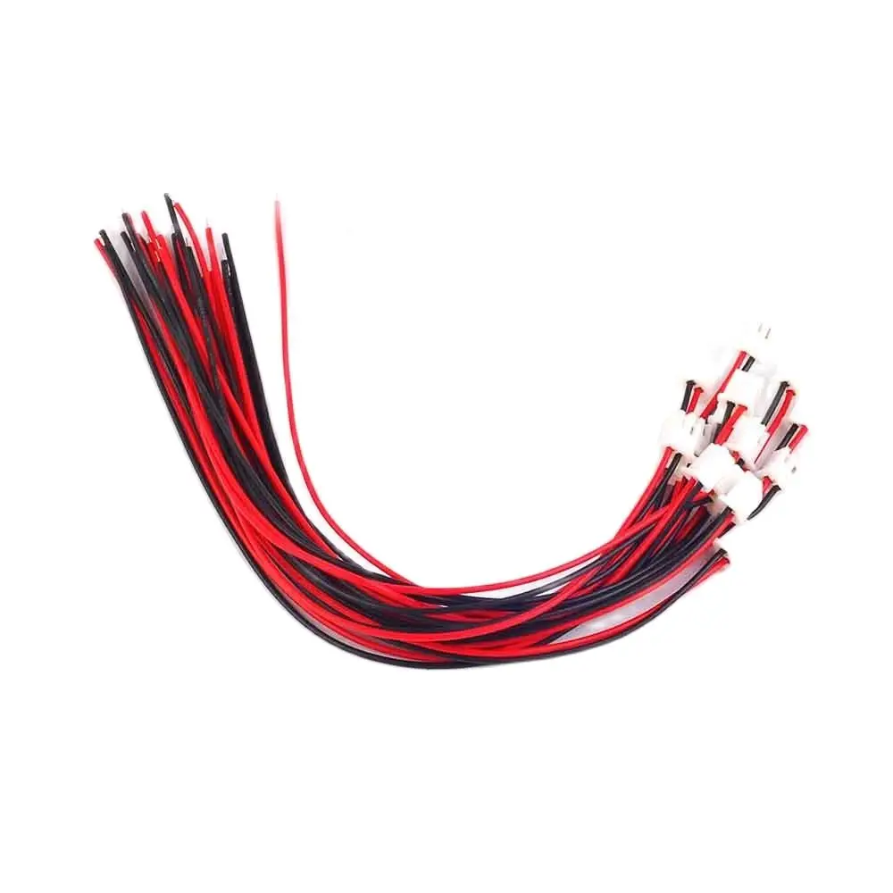 XH2.54-2P with wire head single head wire with straight needle socket long 20CM high quality 24# wire