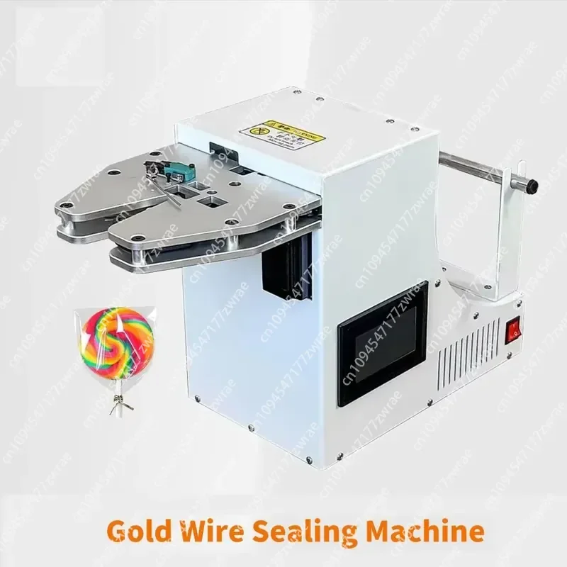 Automatic Gold Wire Sealing Machine Touch Screen Tying Machine Bread Bag Bundling Packaging Food Packaging Bag Tying Machine