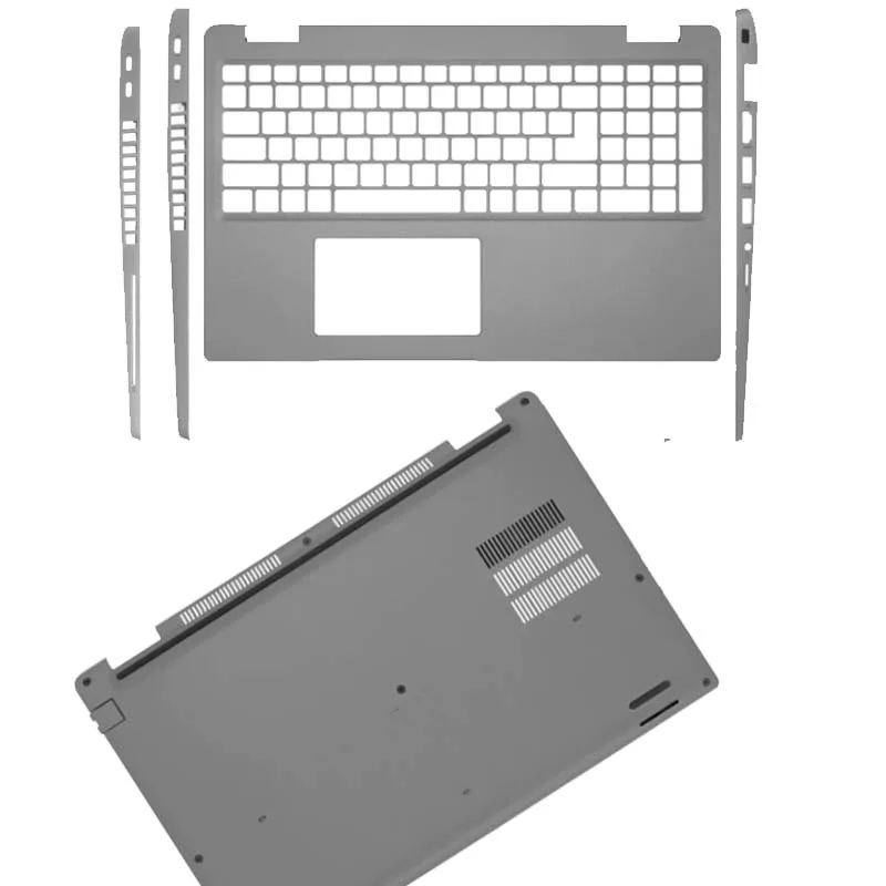 

New For Latitude 5520 E5520 Laptop Shell LCD Top Cover/Back Cover/Front Bezel/Hinges Palmrset Lower Bottom Case Gray