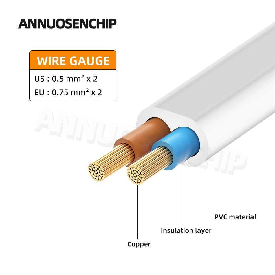 EU/US Plug IEC C7 Power Cable 1m Figure 8 Power Extension Cord For Cabinet LED Driver Power Supply PSP 3 4 Radio Laptop Computer