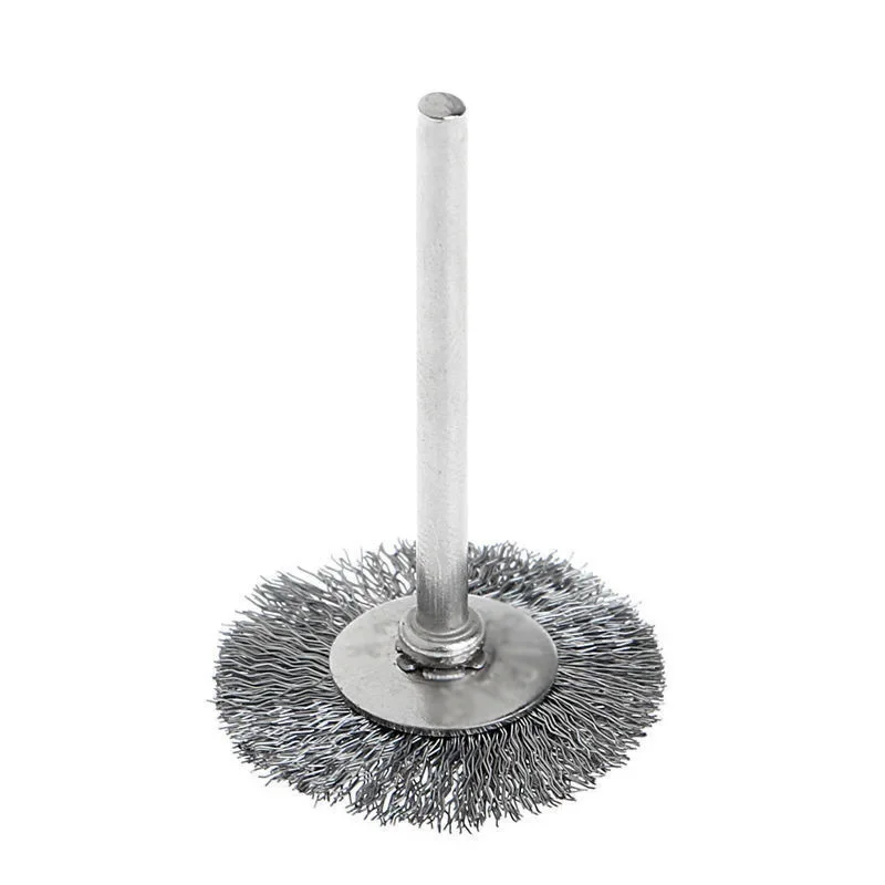 Kit Wire Wheel Brushes Deburring Clean Replacement 10Pcs Cup Rust Rotary Engraver Polishing Set Stainless Steel