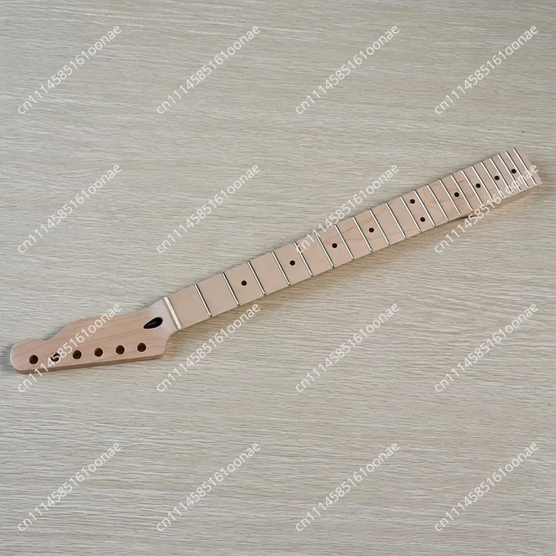 6 Strings 22 Frets for TL Electric Guitar Neck, Cow Bone Pillow Peach Tube, Plus Maple Matte Electric Guitar Modified DIY Handle