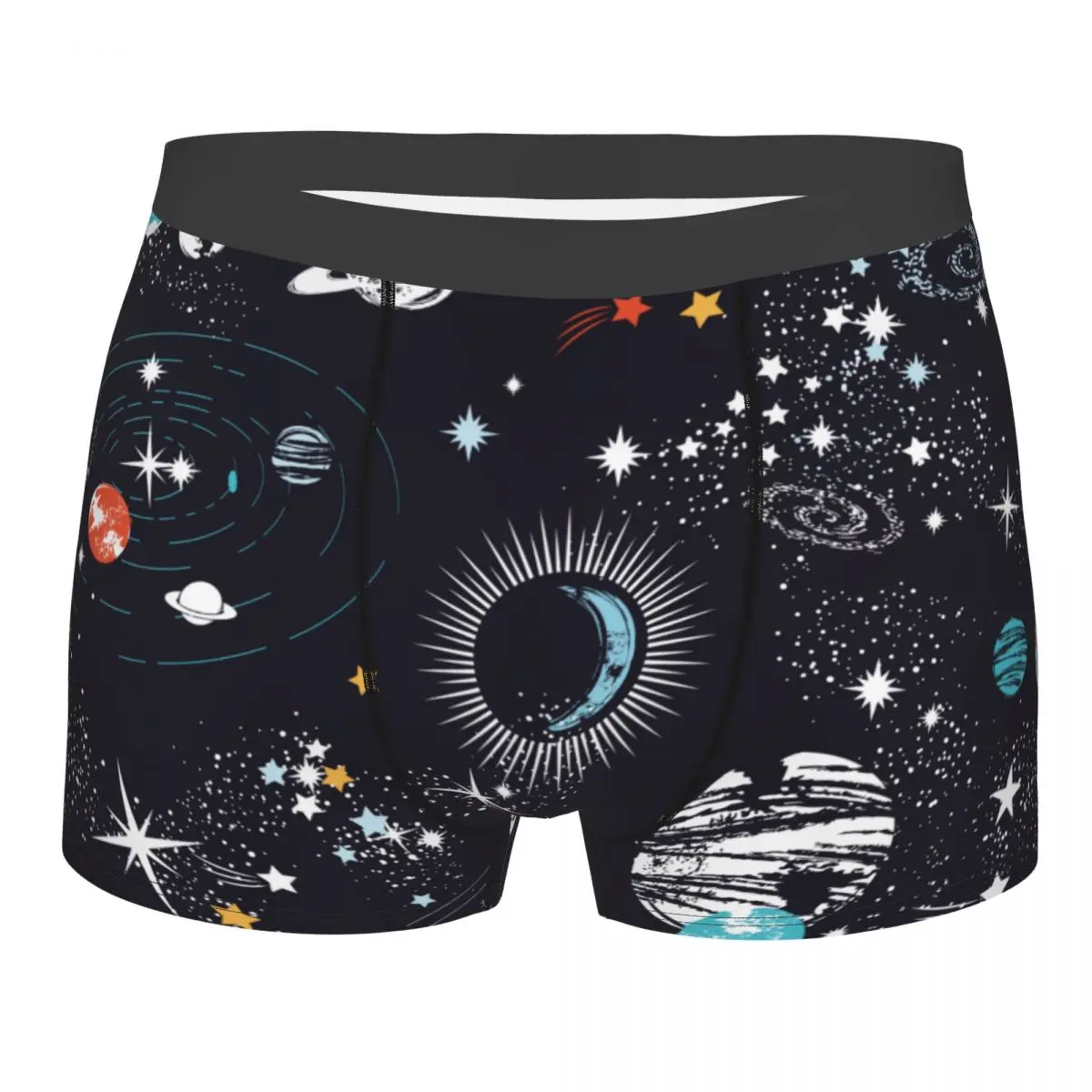 

Boxer Men Underpants Space Galaxy Constellation Zodiac Star Men's Panties Shorts Breathable Mens Underwear Briefs Sexy Boxers