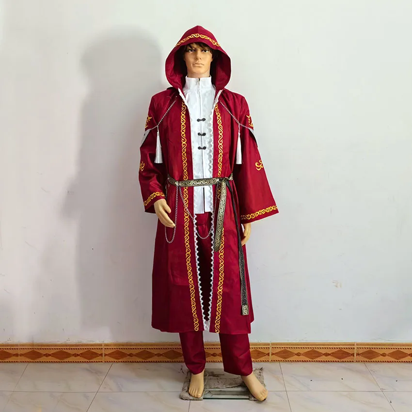 

Final Fantasy XIV FF14 Fandaniel Amon Cosplay Costume Uniform Cos Christmas Party Halloween Outfit Customize Any Size