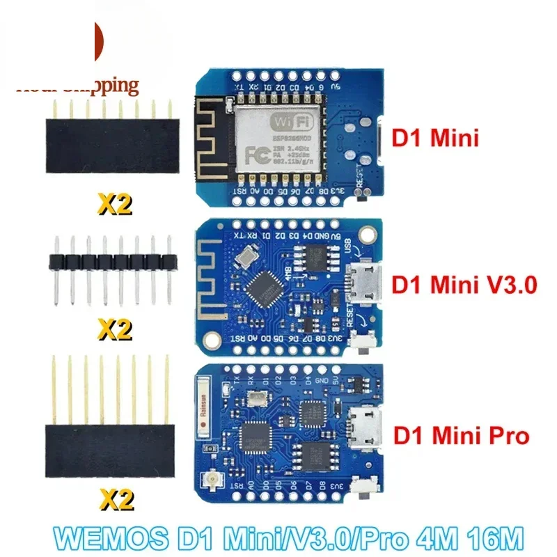 Wemos D1 Mini Pro V…