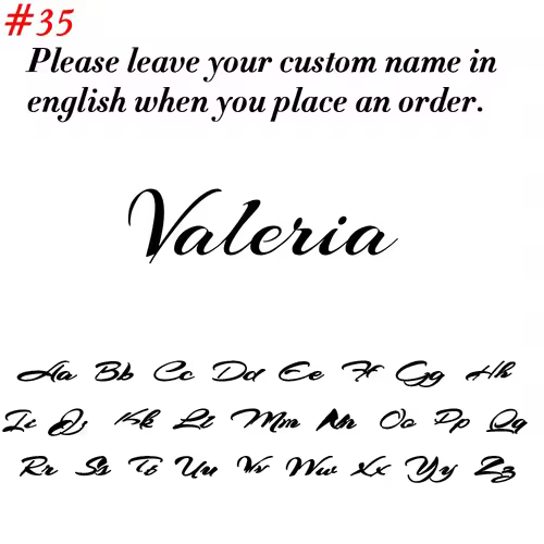 Custom Name Necklace for Women Personalised Cursive Letter Pendant Stainless Steel Jewelry Men Chain Choker Collar Personalizado - Image 26