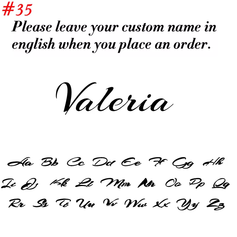 Custom Name Necklace for Women Personalised Cursive Letter Pendant Stainless Steel Jewelry Men Chain Choker Collar Personalizado - Image 26