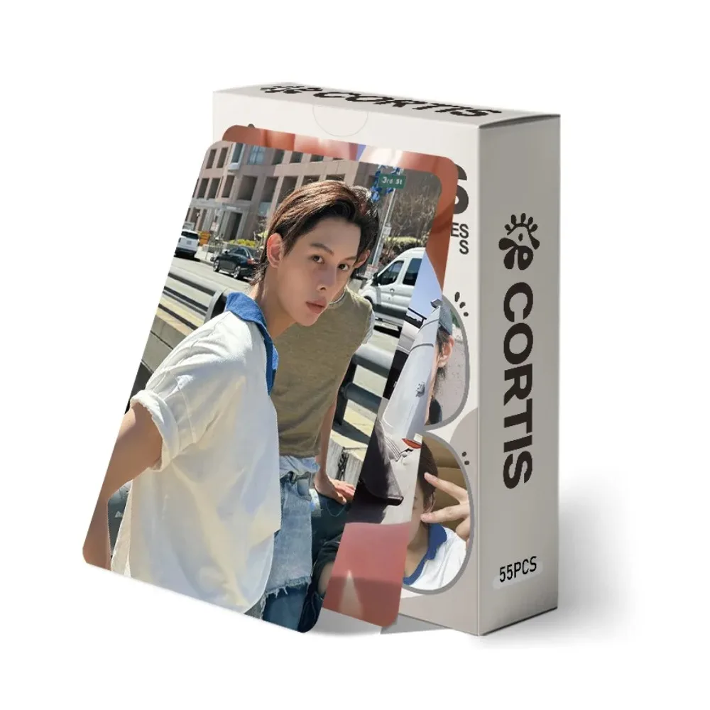 

55 шт./компл. Kpop Idol CORTIS, новая серия альбомов, карты ломо, открытки Martin James Juhoon Seonghyeon Keonho, коллекция подарков для фанатов
