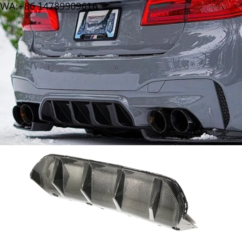 Premium Bespoke Facelift Body KitF90 M5 CS Style Carbon Fiber Rear Diffuser Rear Bumper Lip Rear Splitter For F90 M5