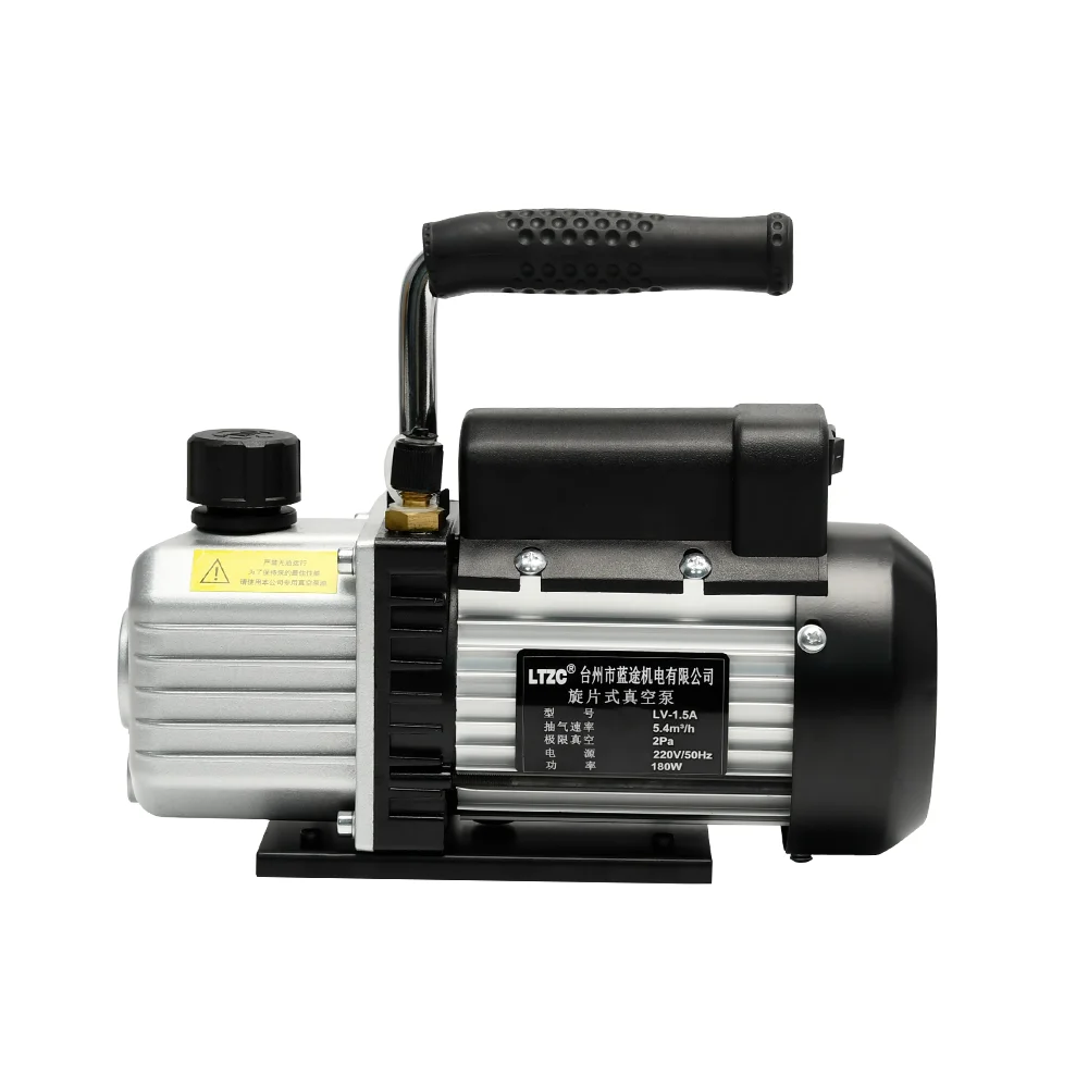 FY-1H-N Vacuum Pump Mini Laboratory Rotary Vane Air Conditioning Maintenance HVAC Pump