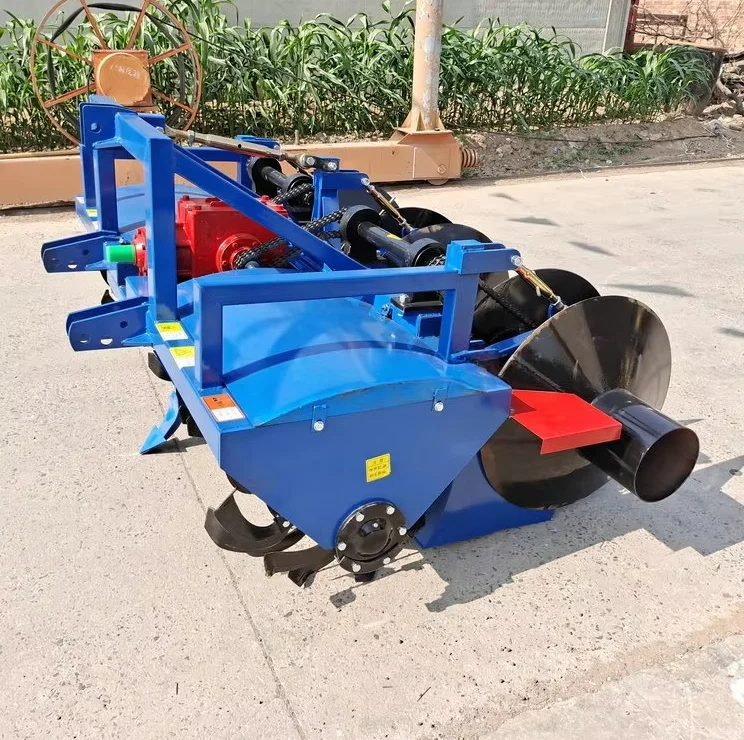 Ridge Formation Furrow Digging And Trenching In Strawberry Garden Combined Operation Machine For Trenching And Sowing