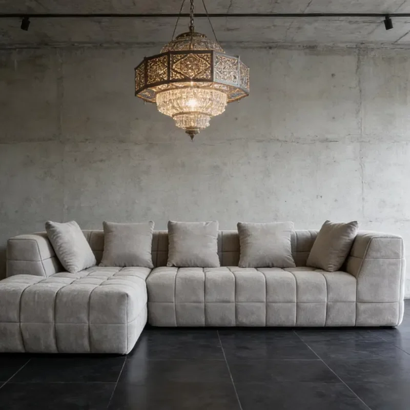 Modern Modular Cloud - Like Design Living Room Compressed Sofa Save Space No - Assembly Boneless Sofa Home Hotel Furniture