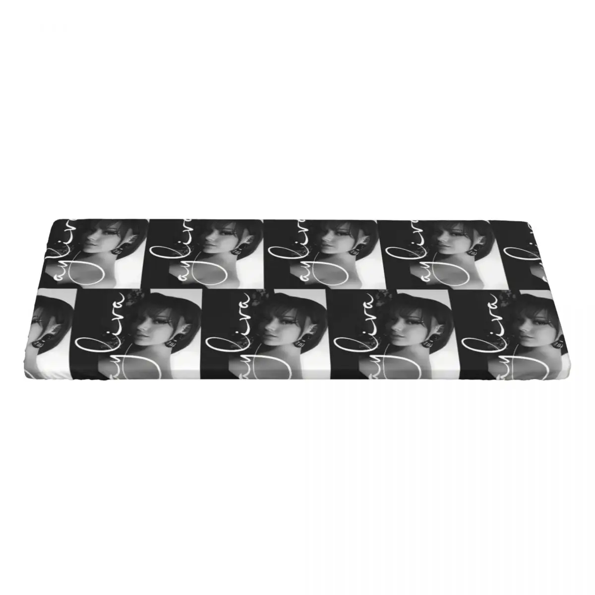 A-Ayliva Cool Singer Handwritten Signature Poster Custom Rectangular Tablecloth Oilproof Table Cover Dining Events Table Cloth